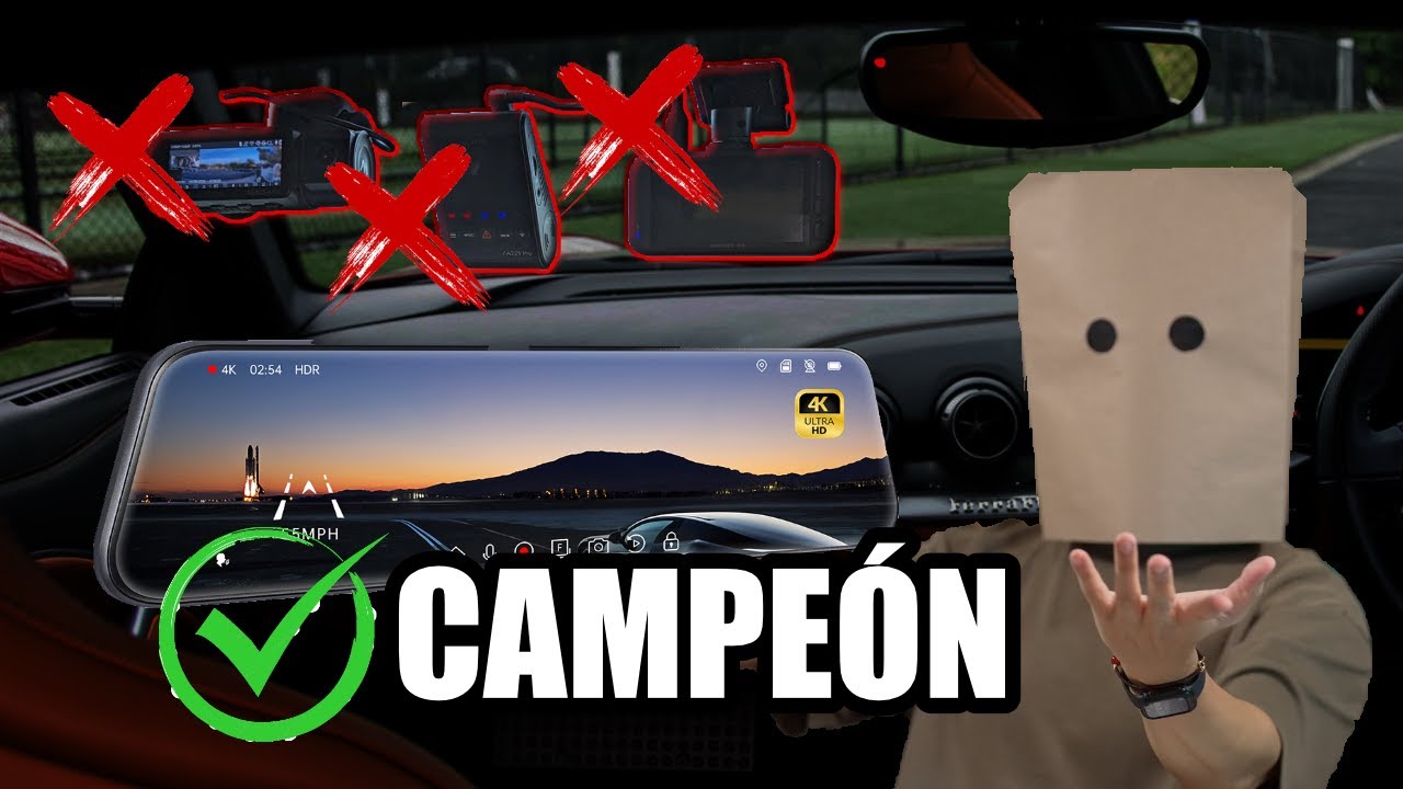La mejor dash cam 2024 - Pelsee P12 Plus