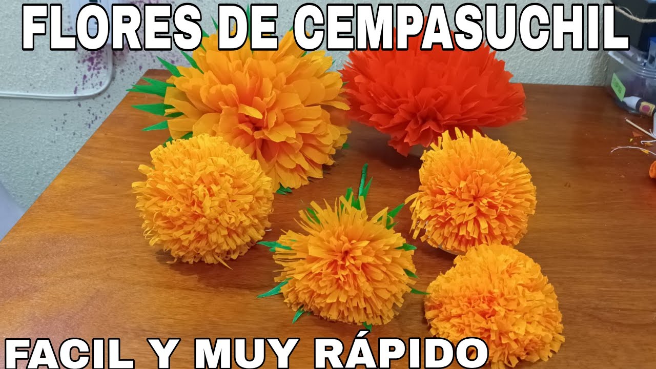 Flores de CEMPASUCHIL para DÍA DE MUERTOS #marigold #xantolo #diademuertos 