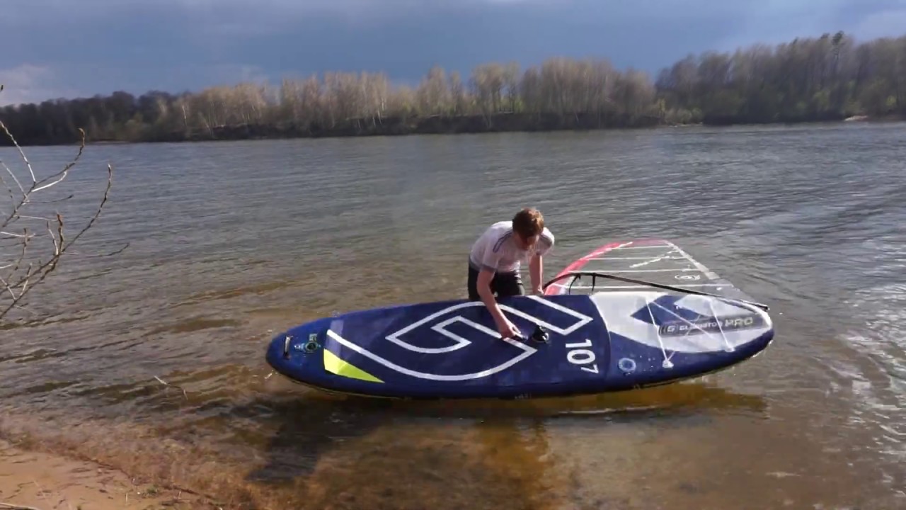 Windsup Gladiator 10.7 - Виндсерфинг, SUP Серфинг и НЕ Только! Обзор