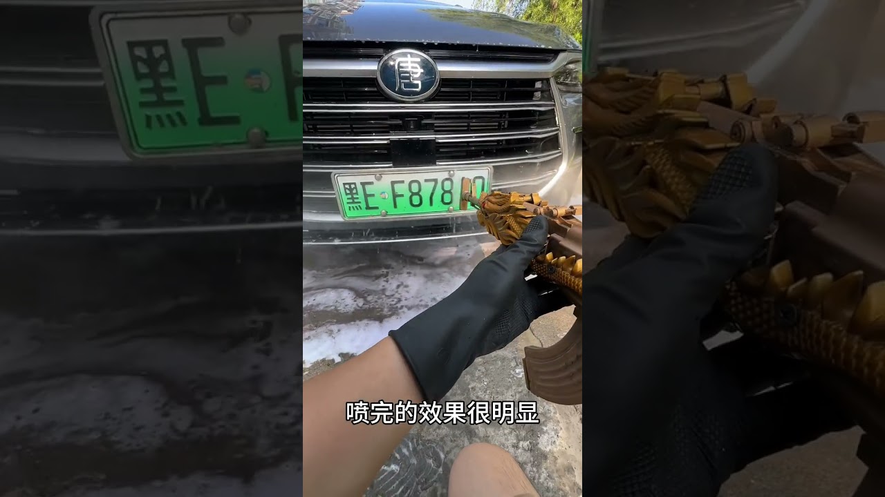 今天份解压视频，这样洗车在外面多少#精致洗车 #自己洗车也是一种享受 #自助洗车的乐趣 #比亚迪#比亚迪唐