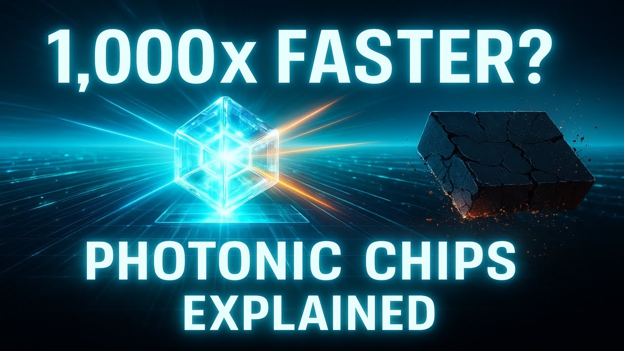 1,000&times; Faster Than Silicon? The Photonic Chip Revolution Explained.