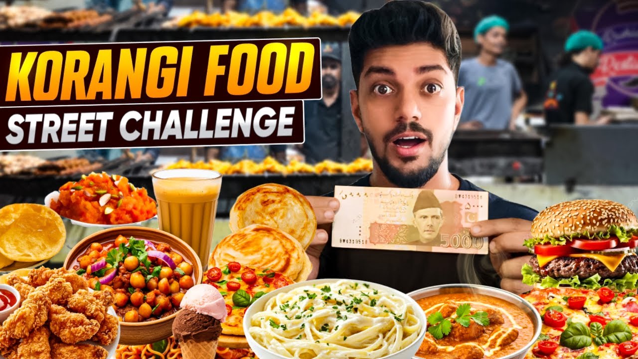 Korangi Food Street 1000 Rupees Challenge | Karachi Street Food Honest Review & Value Test