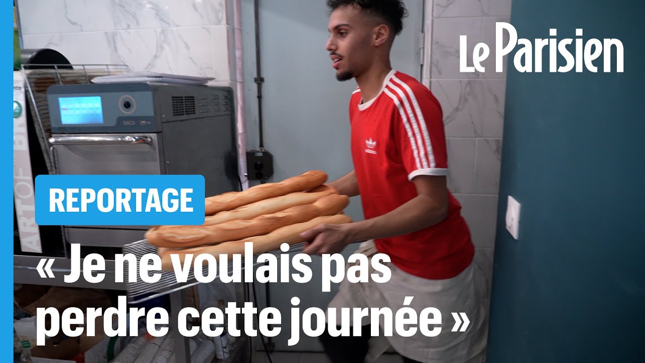 Boulanger, vendeur... Aniss s'est démultiplié pour garder sa boulangerie ouverte le 1er mai