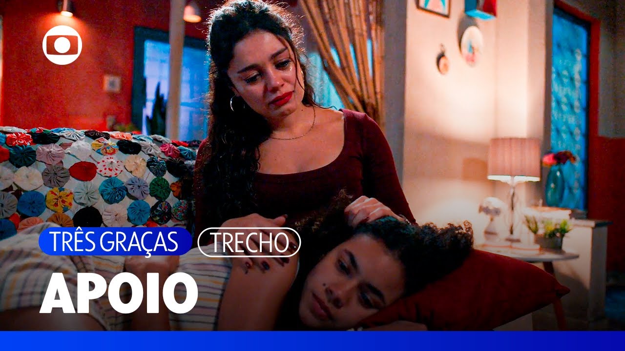 Gerluce apoia Jo&eacute;lly e promete cuidar do beb&ecirc; para que ela estude! | Tr&ecirc;s Gra&ccedil;as | TV Globo