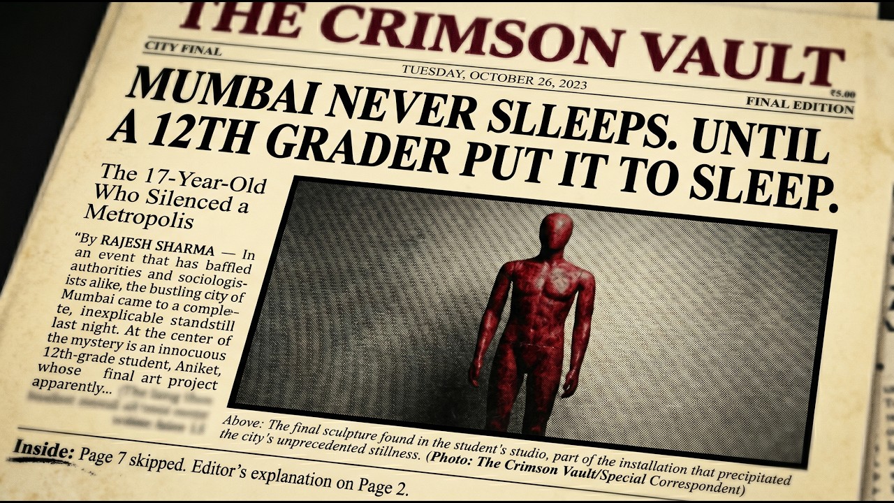 Mumbai Never Sleeps. Until a 12th Grader Put It to Sleep.