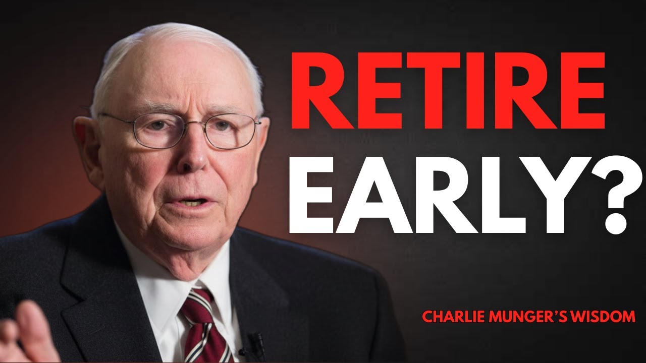 5 Reasons To Retire (even if you Can NOT afford it) | Charlie Munger's Wisdom