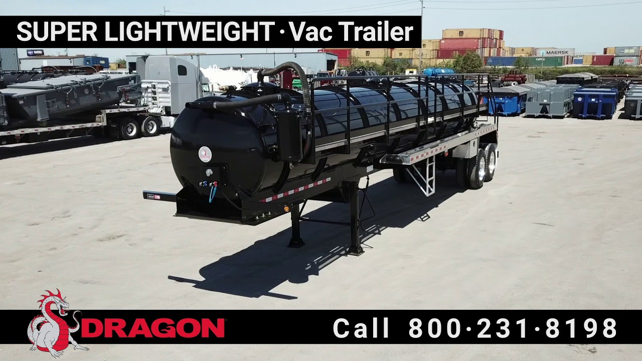Dragon Super Lightweight Vacuum Trailer