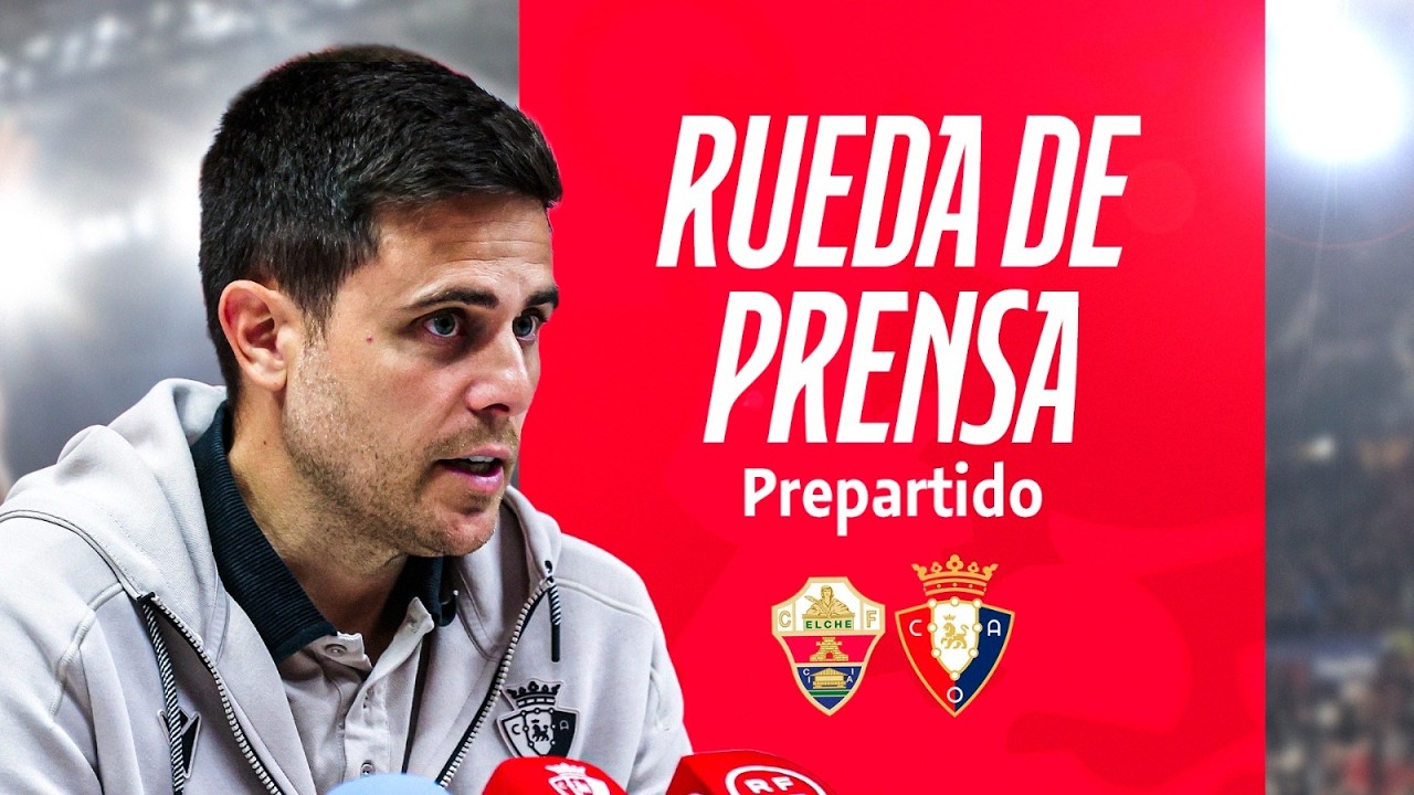 Rueda de prensa de Alessio Lisci previa al Elche vs Osasuna | 12.02.2026