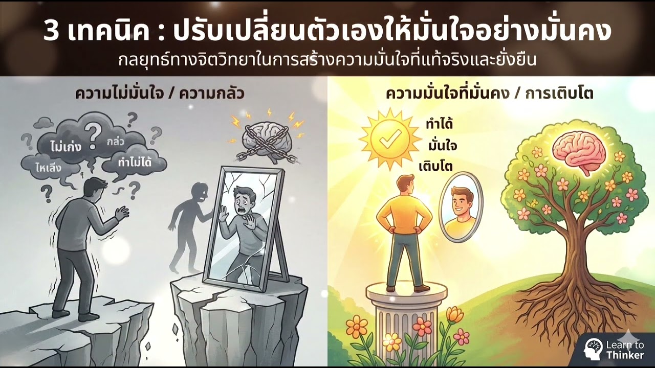 💡 3 เทคนิค : ปรับเปลี่ยนตัวเองให้มั่นใจอย่างมั่นคง | LTK