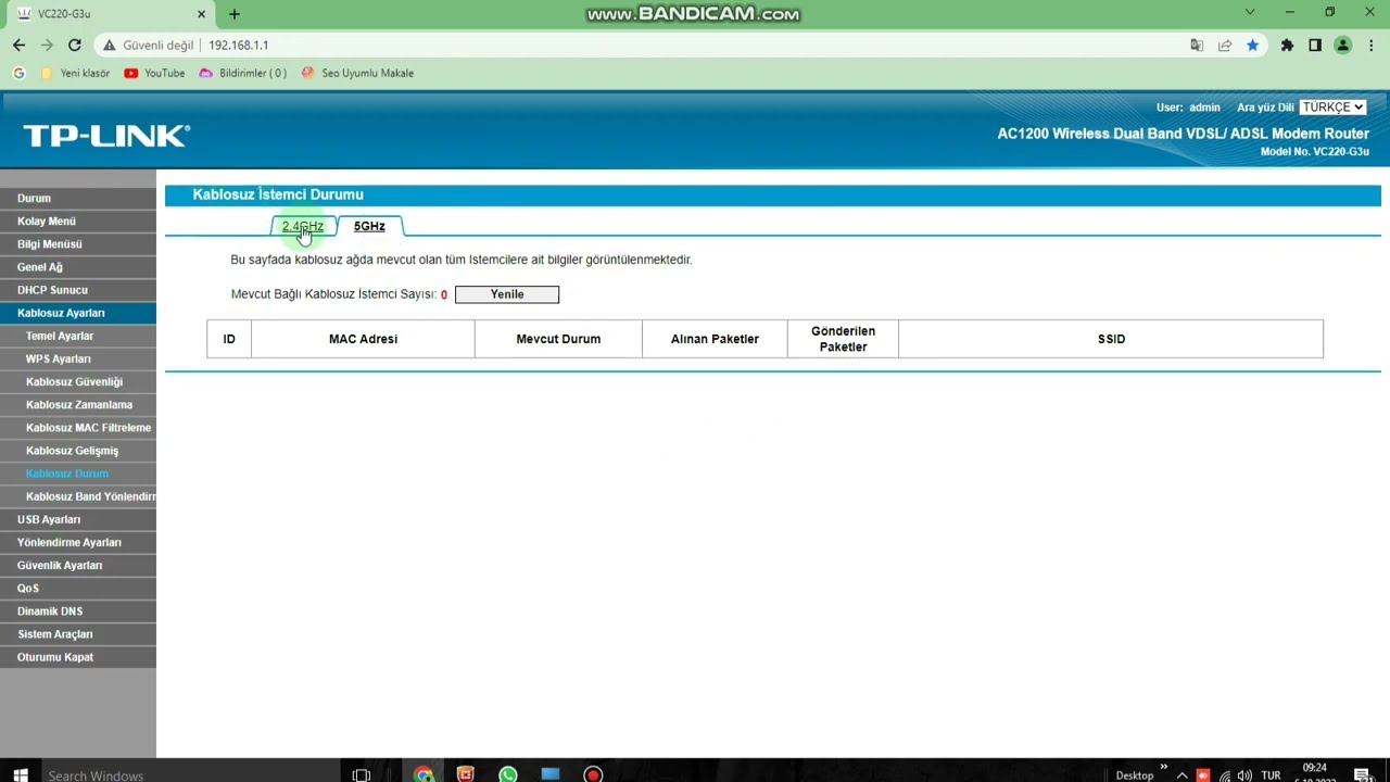 Tp-link Modem WiFi şifresi nasıl değiştirilir?
