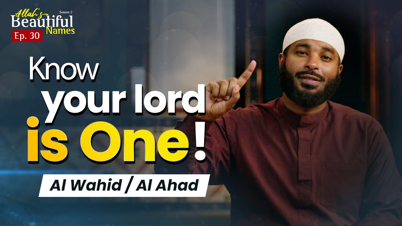 Know Your Lord is One! Al Wahid / Al Ahad | Allah's Beautiful Names Ep.30 | Sh.Ammar Alshukry