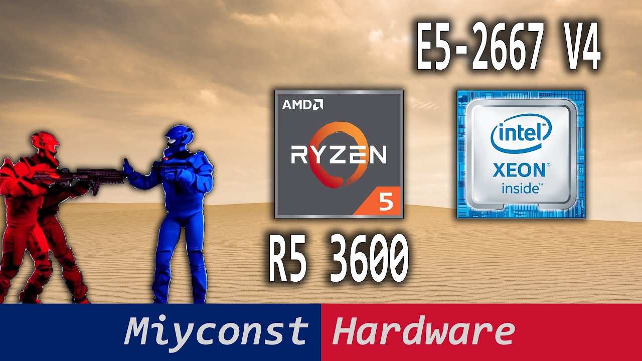 🇬🇧 Ryzen 5 3600 против Xeon E5-2667 V4 и Core i3-12100 | RX 5700XT
