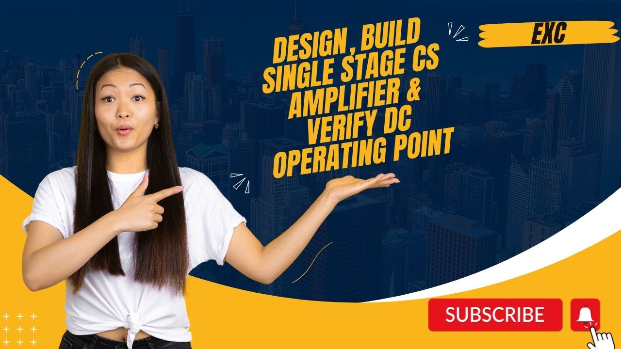 Design, build single stage CS amplifier & verify dc operating point ||SE ENTC||ECE||SPPU