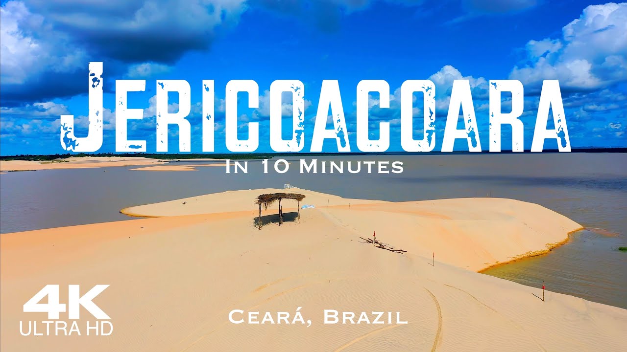 JERICOACOARA 🇧🇷 Drone Aerial 4K | Ceará Brazil Brasil