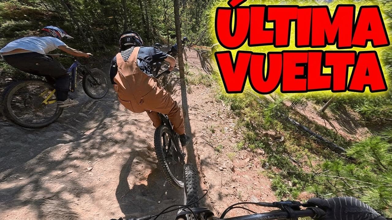Descenso extremo con rebasadas brutales