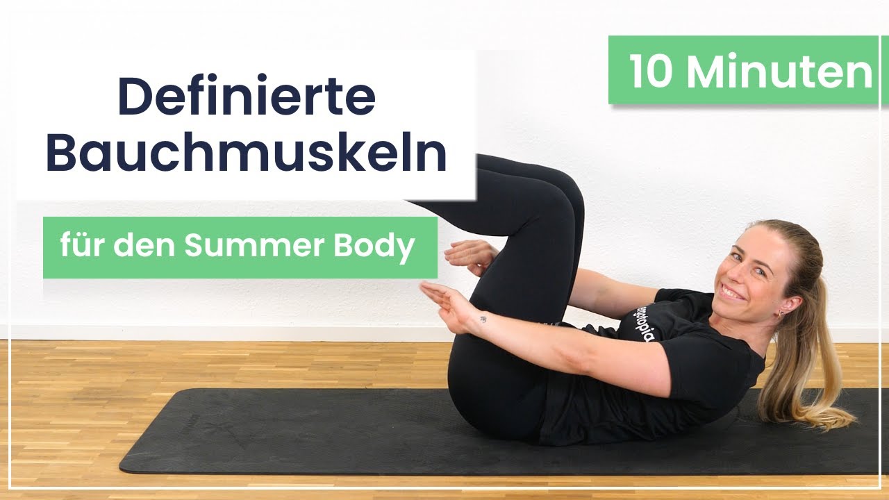 Definierte Bauchmuskeln für den Sommer: Dein 10-Minuten Workout!
