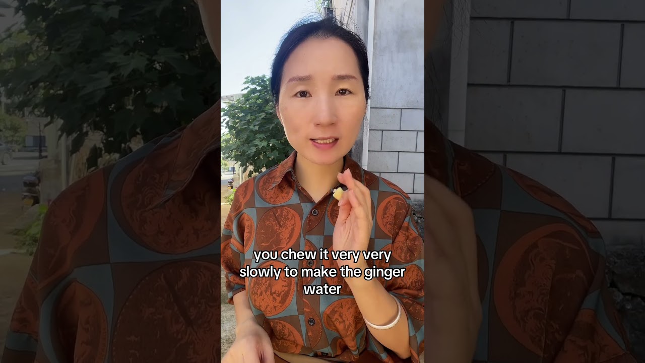 Ginger cures stomach issues in 2m