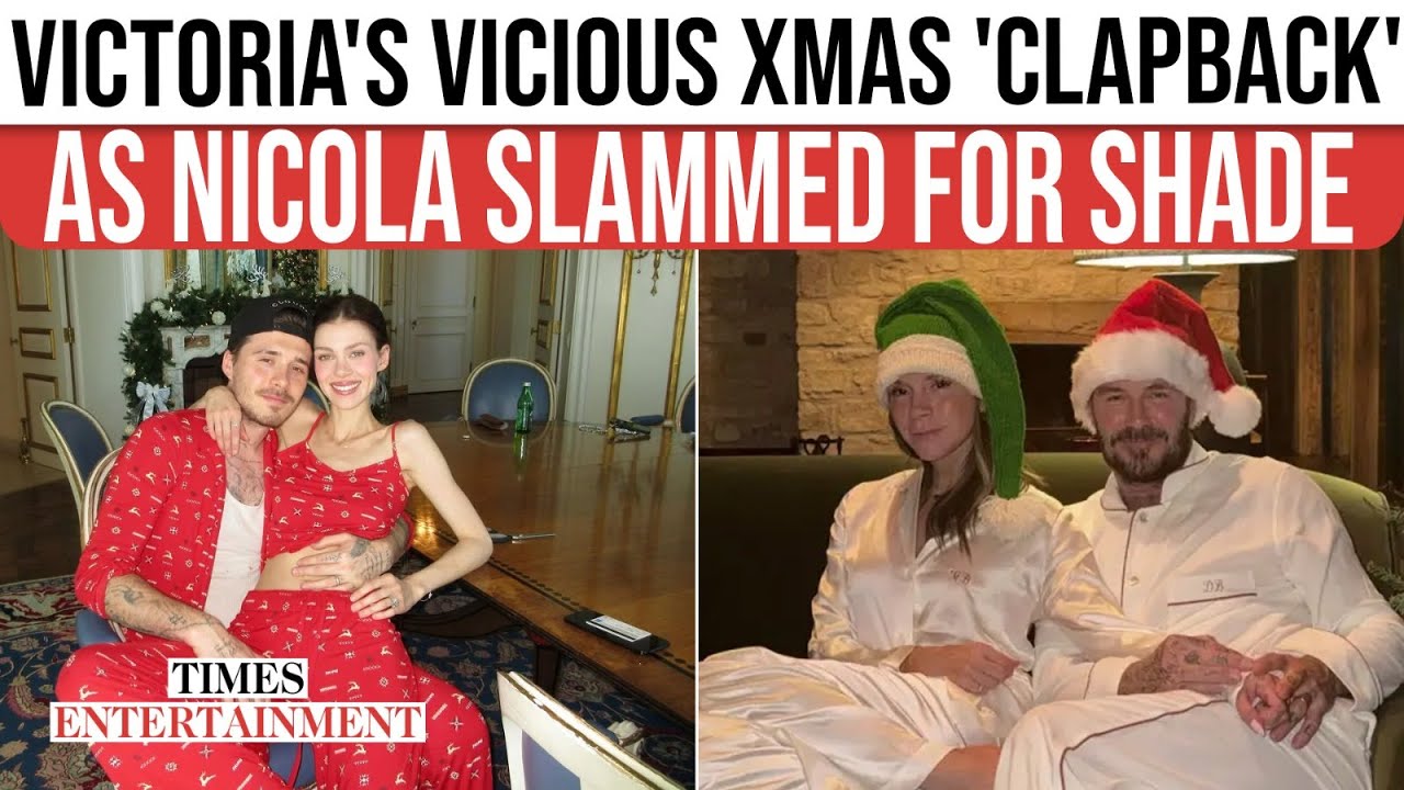 'Not Sorry...': David & Victoria Beckham 'FIRE BACK' At Brooklyn-Nicola Peltz With Christmas 'SHADE'