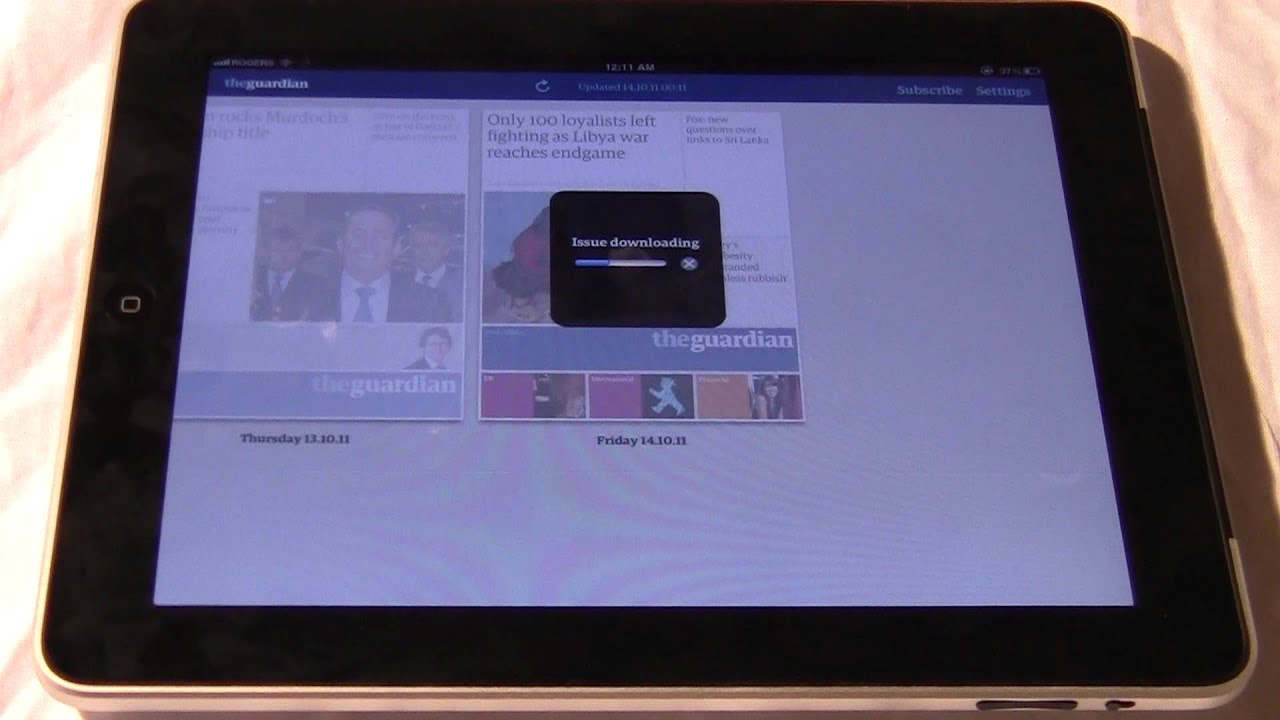 Apple iPad Newsstand Review