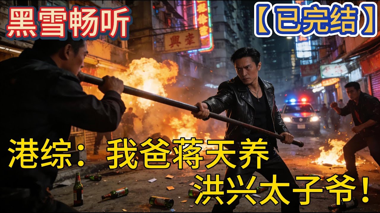 【已完结】🔥《港综：我爸蒋天养，洪兴太子爷！》 🔥#无敌 #穿越 #系统 #都市 #爽文 #热血 #一口气看完 #有声小说