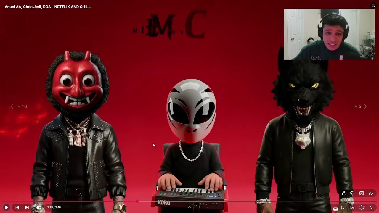 Anuel AA, Chris Jedi, ROA - NETFLIX AND CHILL REACCION BOCLOADING