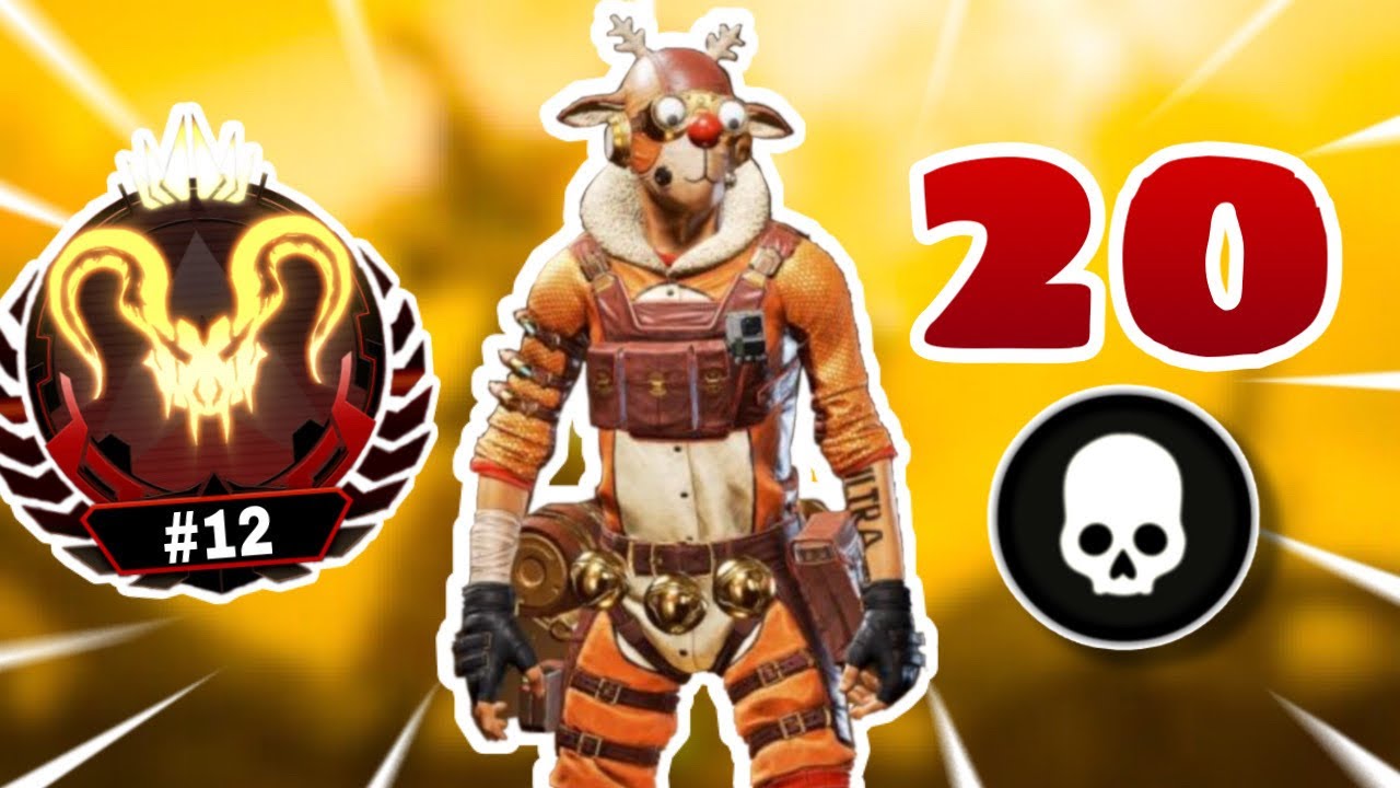 Apex 20 Kill Ranked Predator Game! Crazy Ranked Season 8 Gameplay!