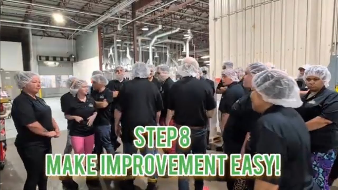 Lean Made Simple - 3S at TNC - Step 8 Make Improvement Easy!