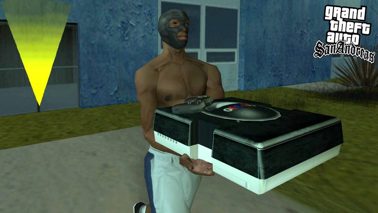 Roubando CASAS no GTA San Andreas no INÍCIO do jogo!