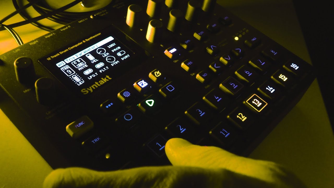 random techno 336 (160bpm) Syntakt