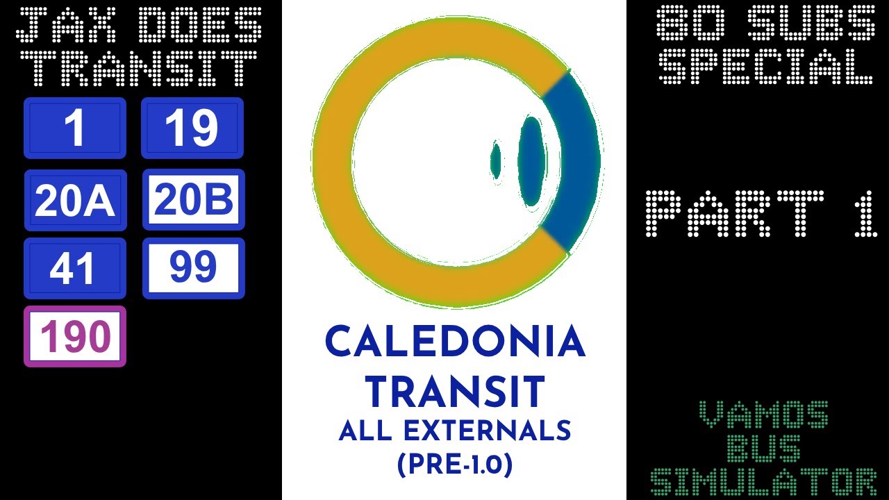 [ROBLOX] VAMOS Bus Simulator | All Caledonia Transit Externals