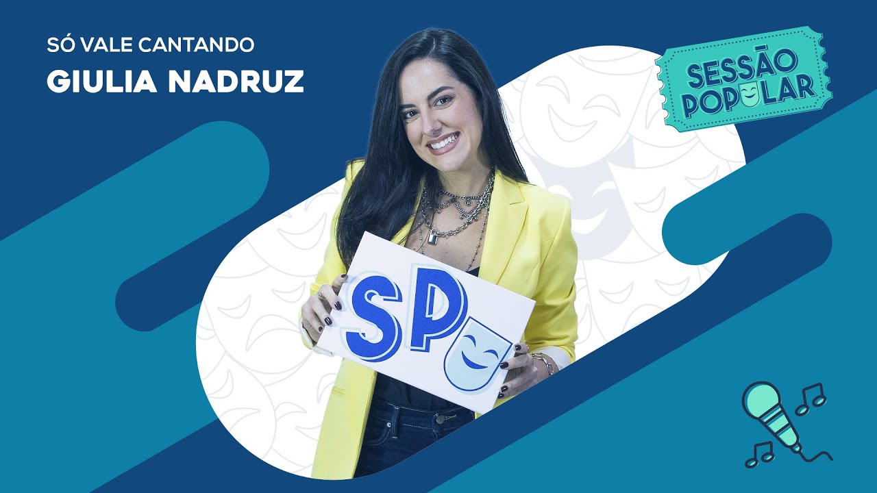 Giulia Nadruz canta m&uacute;sica tema de A Bela e a Fera, Frozen e Fantasma da &Oacute;pera | S&Oacute; VALE CANTANDO