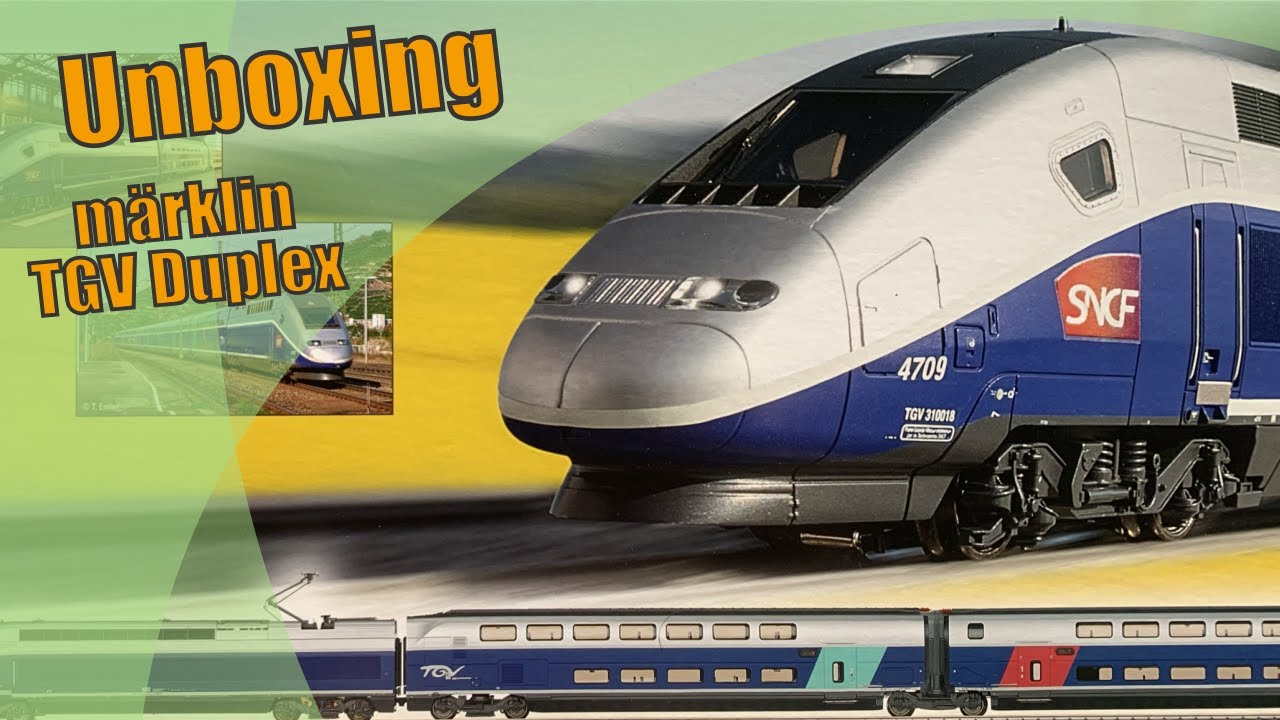 m&auml;rklin TGV Duplex🥔15 Jahre MSL🥔Modellbahn-Vorstellung #noWerbung