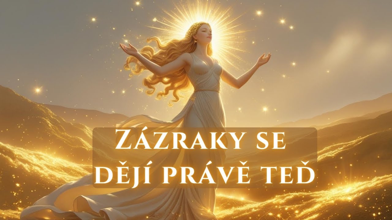 ZÁZRAKY SE PRO MĚ DĚJÍ PRÁVĚ TEĎ 🌟 Afirmace na manifestaci zázraků