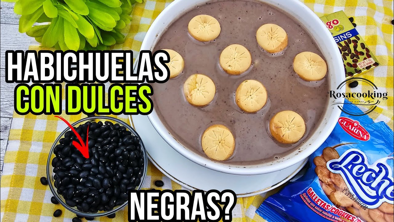 habichuelas Negras con dulces/habichuelas con Dulces Negras/como hacer habichuelas Negras con dulces