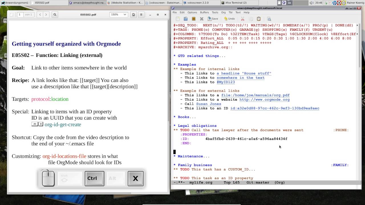 OrgMode E05S02: Linking (external)
