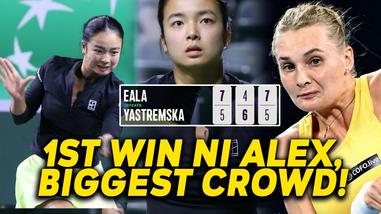 ALEX EALA 1ST WIN GINULAT ANG INDIAN WELLS,  PINAKA-MALAKING CROWD NAKITA SA BNP PARIBAS OPEN