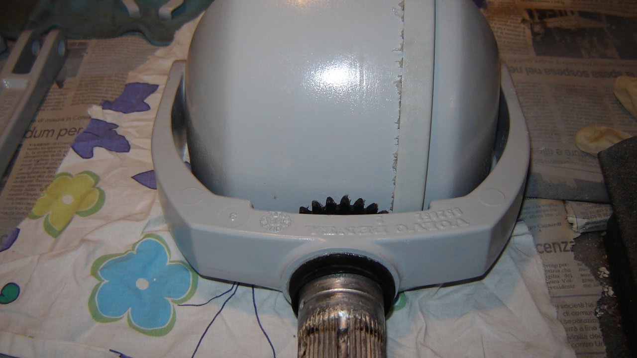 Volvo Penta 290A steering fork reconditioning and installation