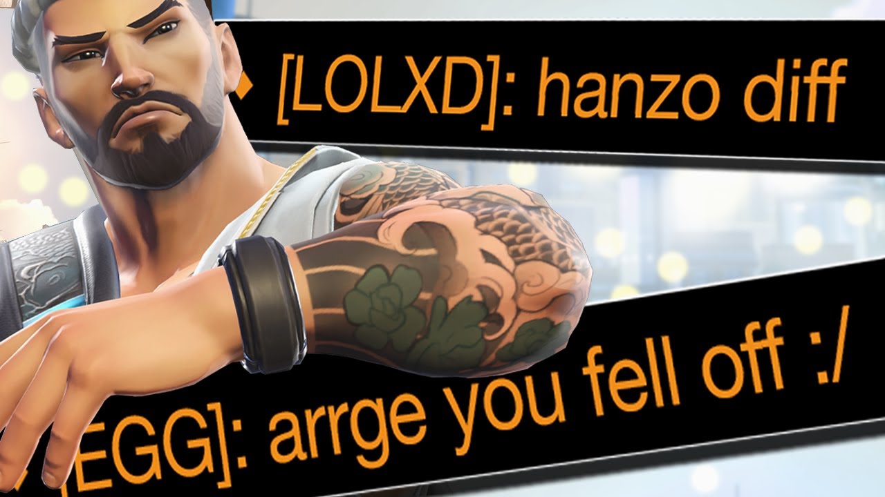 I proved this toxic smurf stack wrong with my Hanzo - Overwatch