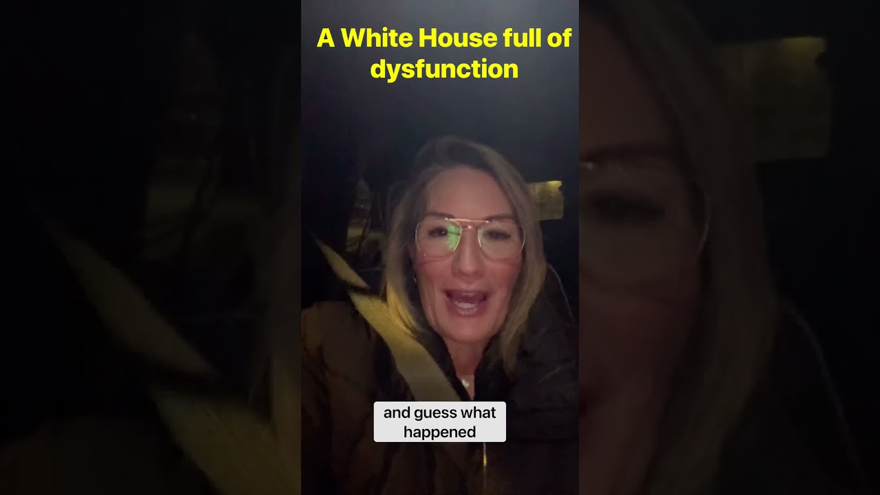 They didn&rsquo;t even have to leak it. They just did it on the record. White House dysfunction, confirmed