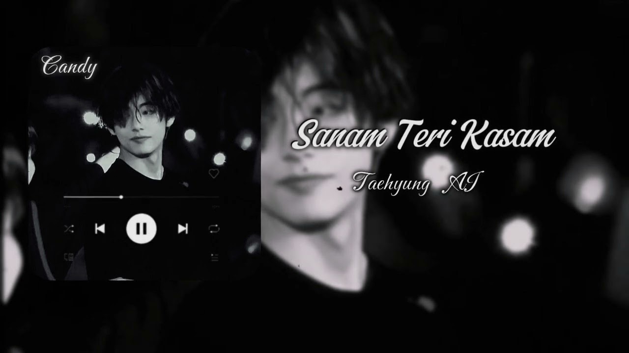 ~Sanam Teri Kasam~🍂|Taehyung Ai Cover| #taehyung #bts #ai #songcover #music #bollywood #moviesongs