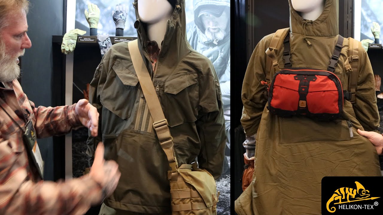 Helikon Tex ShotShow 2020 - Swagman Roll Poncho, Pilgrim Anorak
