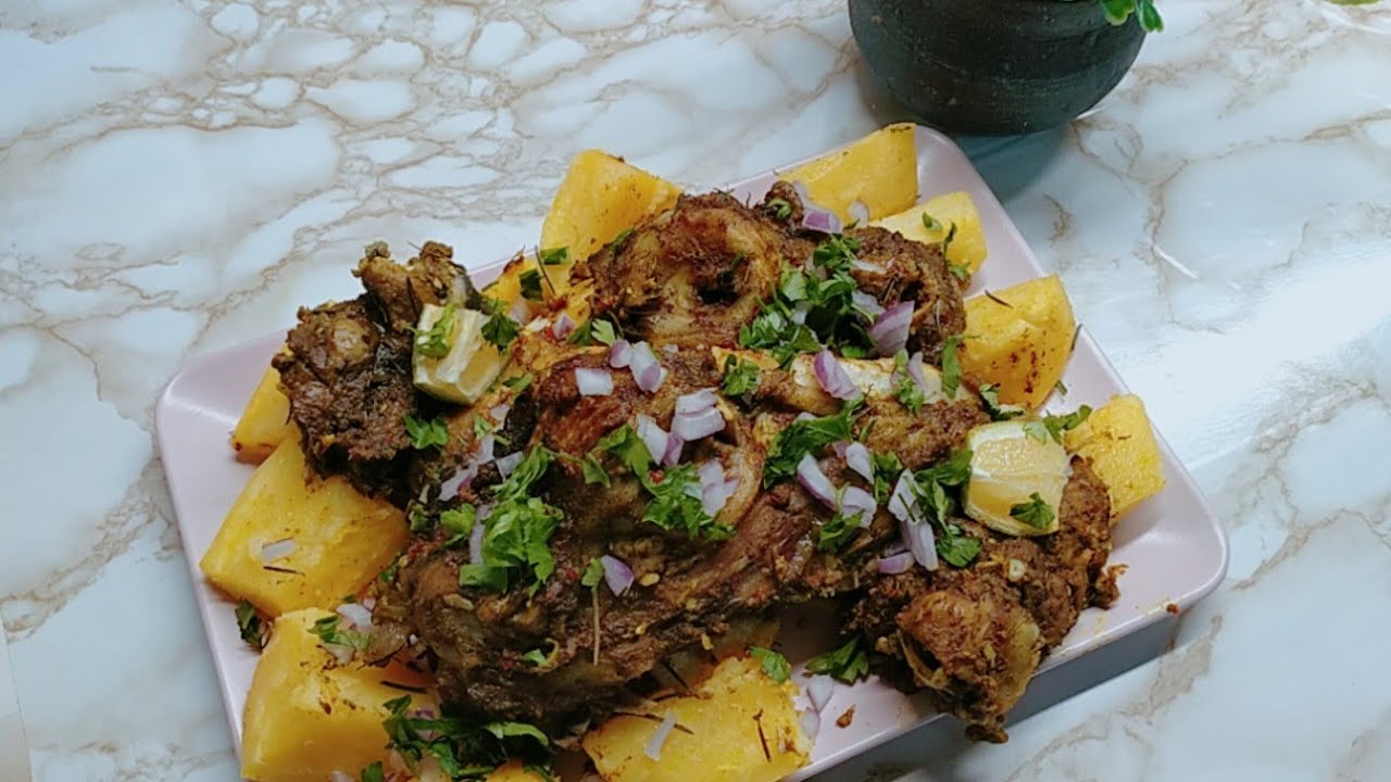 رأس خروف مفور بنة تونسية أصيلة