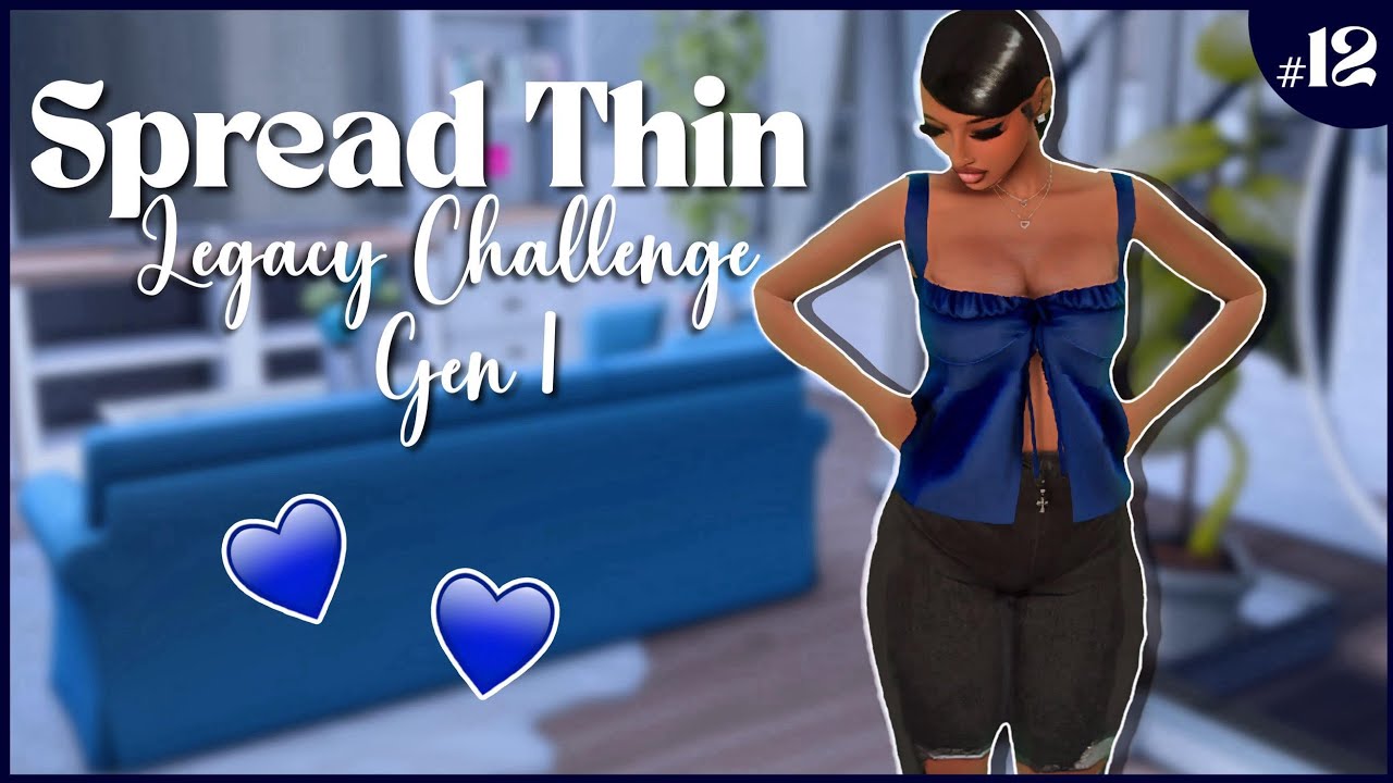 We Almost Got Robbed 😱 • Spread Thin Legacy Challenge • Gen #1 • Sims 4 || EP #12