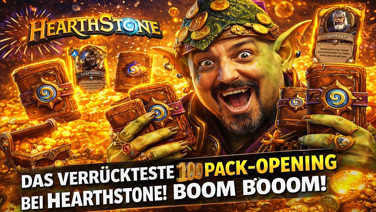 ALTER - Ich wollte nur 100 Packs öffnen… dann ist DAS passiert 😳 | Hearthstone