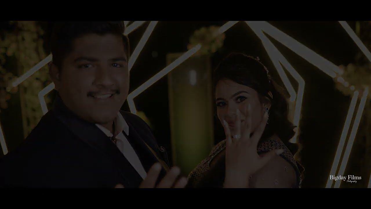 Engagement Cinematic Highlight Video || Candid Pictures || Hubli