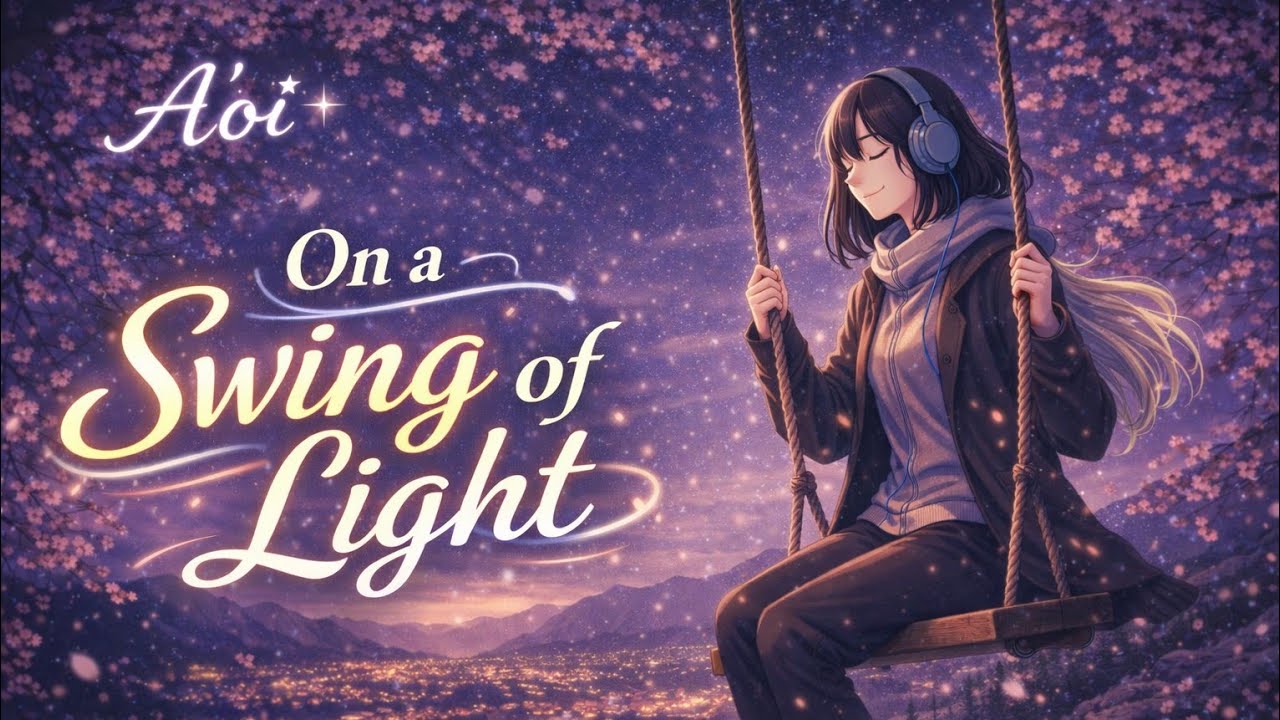 On a Swing of Light — Soft & Calm Anime Music • Study, Work & Sleep || A’oi 光
