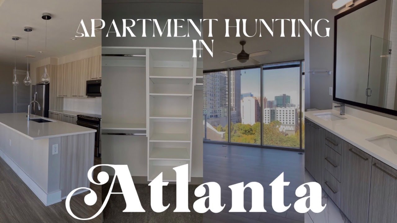 VLOG | ATL Apartment Hunting with us, We're moving to Atlanta??
