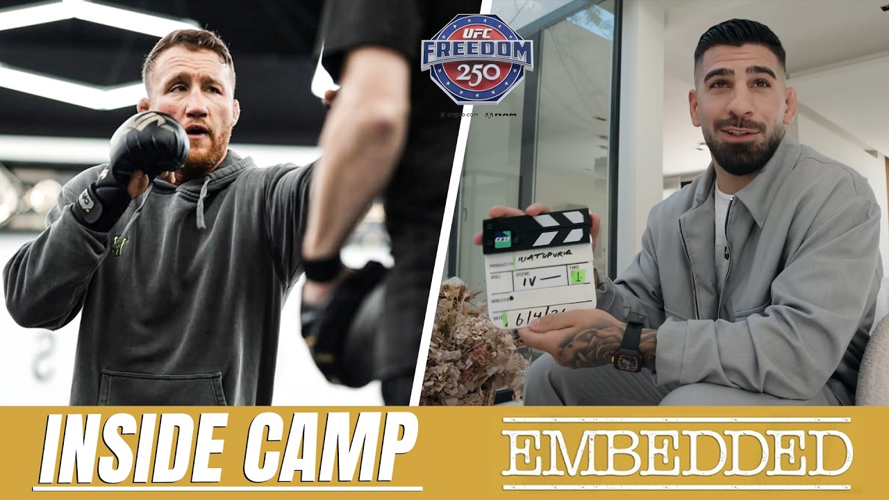 Inside Camp: Justin Gaethje INTENSIFIES Training Ahead of Ilia Topuria Fight  | UFC White House