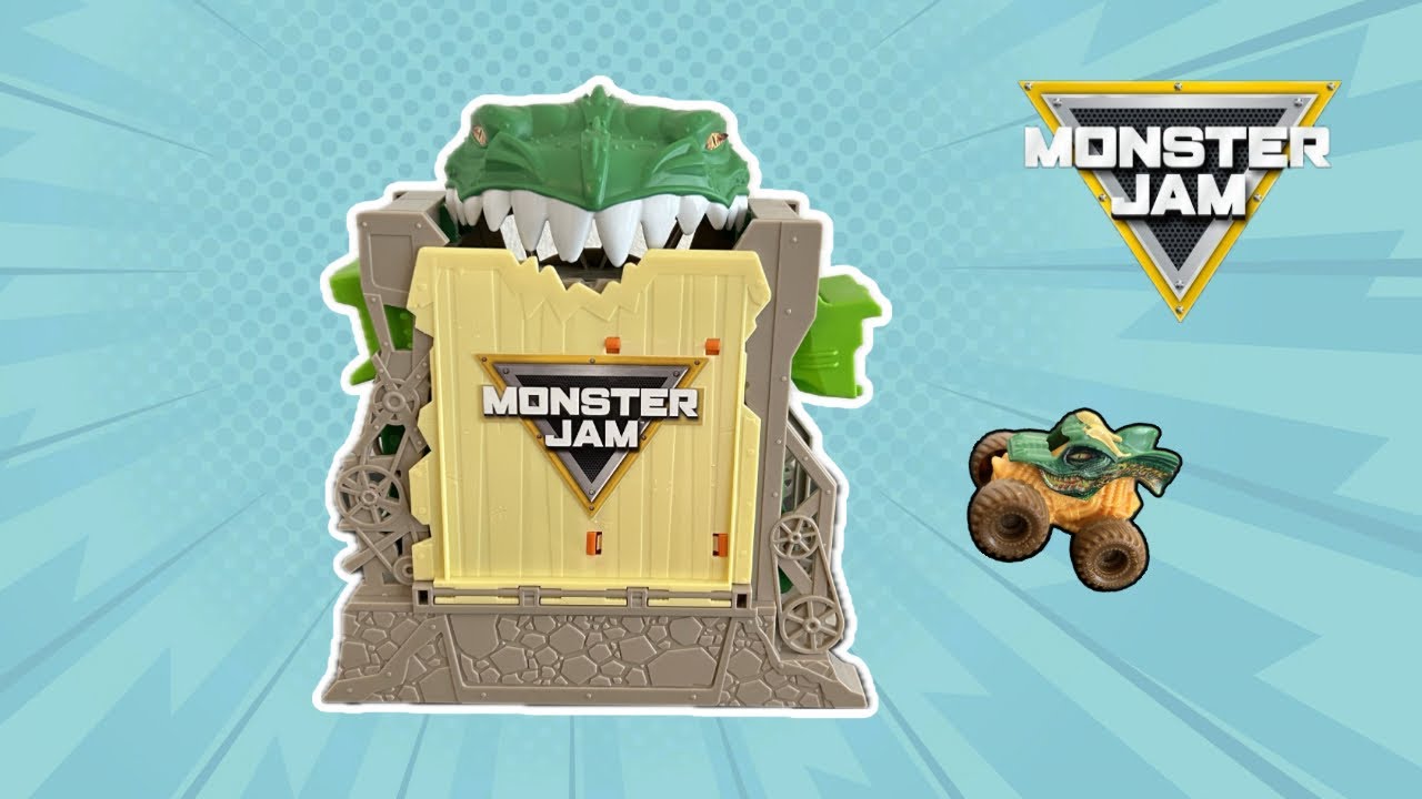Monster Jam Dragon Dungeon of Doom | mini Jams | ASMR | Review 