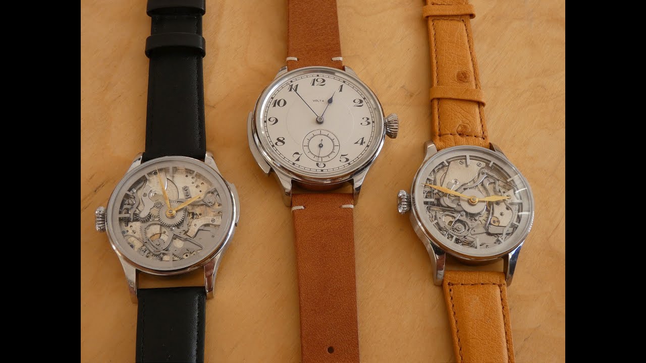 3 Minute Repeater Wristwatches (Stammelbach, Touchon, Volta)